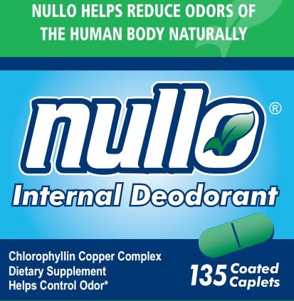 Nullo Internal Deodorant - 135 count